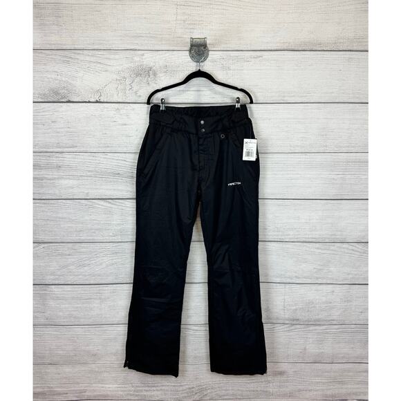 Arctix Women's Black Insulated Snow Pants Size Medium Long - Picture 1 of 14